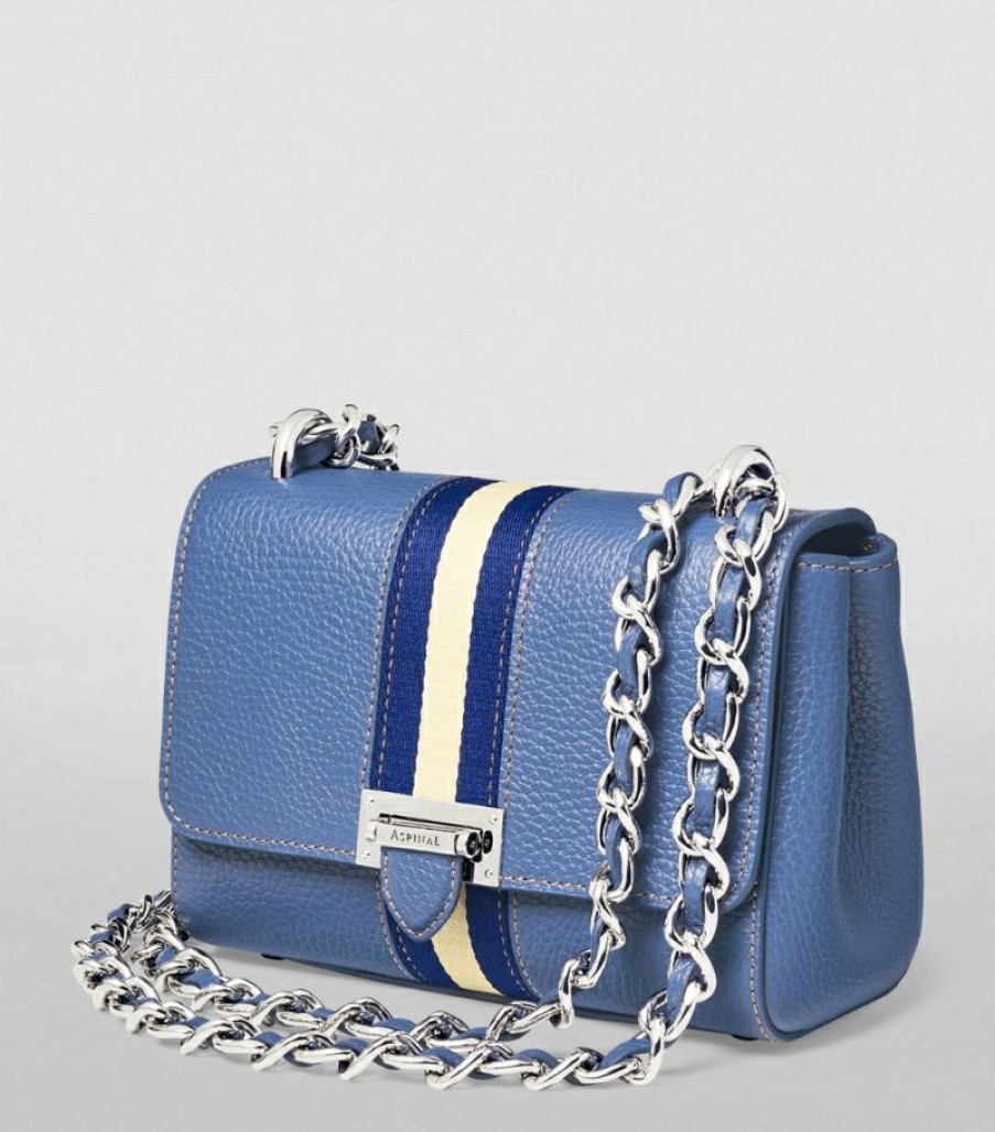 Women * | New Arrivals Aspinal Of London Small Leather Lottie Shoulder Bag