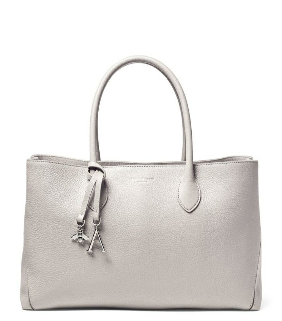 Women * | Quality Guarantee Aspinal Of London Leather London Tote Bag