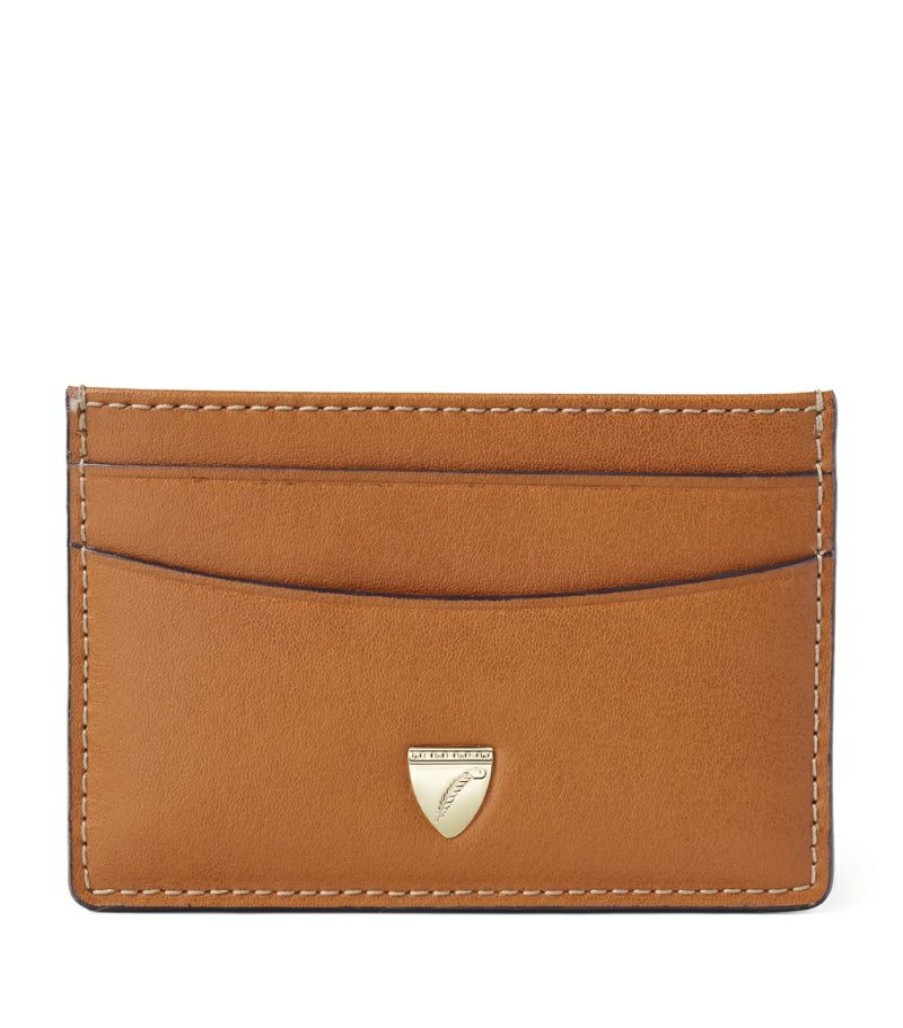 Women * | Quality Guarantee Aspinal Of London Slim Card Holder