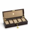 Aspinal Of London * | Quality Guarantee Aspinal Of London Croc Print Watch Box