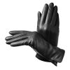 Aspinal Of London * | Shoping Aspinal Of London Wool-Cashmere Lined Leather Gloves (Medium)