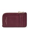 Women * | Crazy Deals Aspinal Of London Small Leather Zipped Card Holder