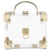 Aspinal Of London * | Popular Aspinal Of London Mini Transparent Trunk Clutch Bag