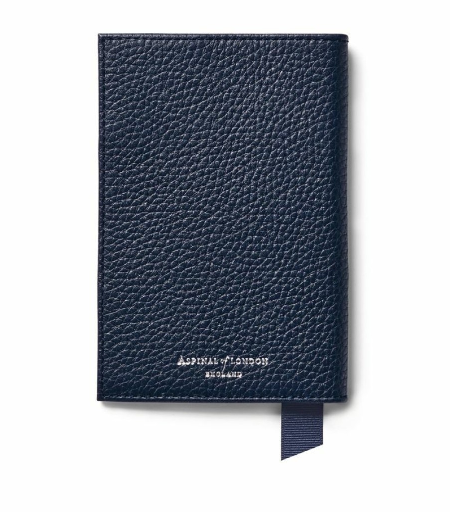 Travel Accessories * | Reliable Quality Aspinal Of London Leather Passport Cover