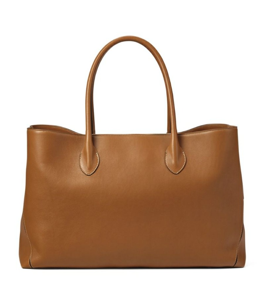 Women * | Quality Guarantee Aspinal Of London Oversized London Tote Bag