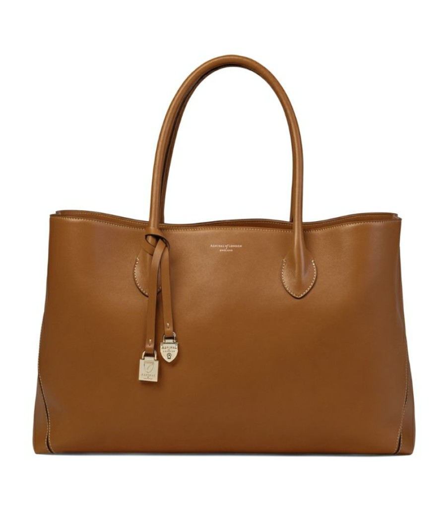 Women * | Quality Guarantee Aspinal Of London Oversized London Tote Bag