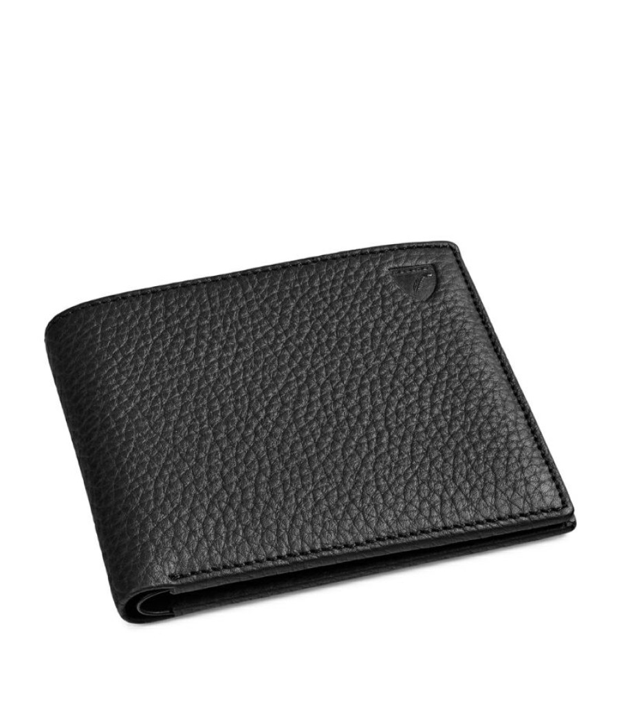 Men * | Best Quality Aspinal Of London Classic Billfold Leather Wallet