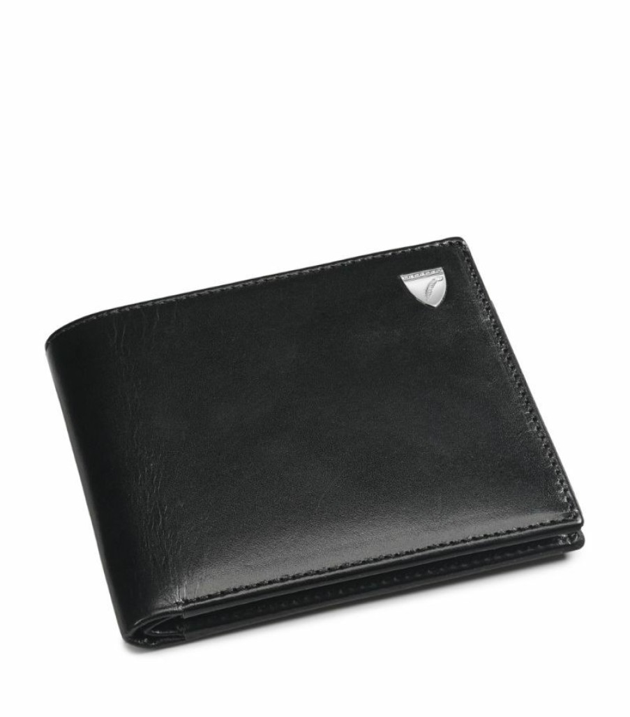 Men * | Outlet Aspinal Of London Leather Bifold Wallet