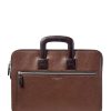 Men * | Crazy Deals Aspinal Of London Leather Connaught Document Briefcase