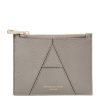 Women * | Best Quality Aspinal Of London Small Leather Essential 'A' Pouch