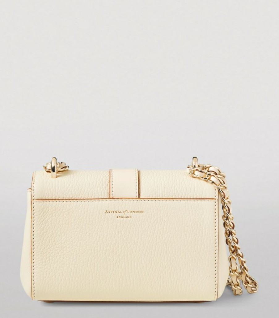 Women * | Special Aspinal Of London Mini Leather Lottie Shoulder Bag