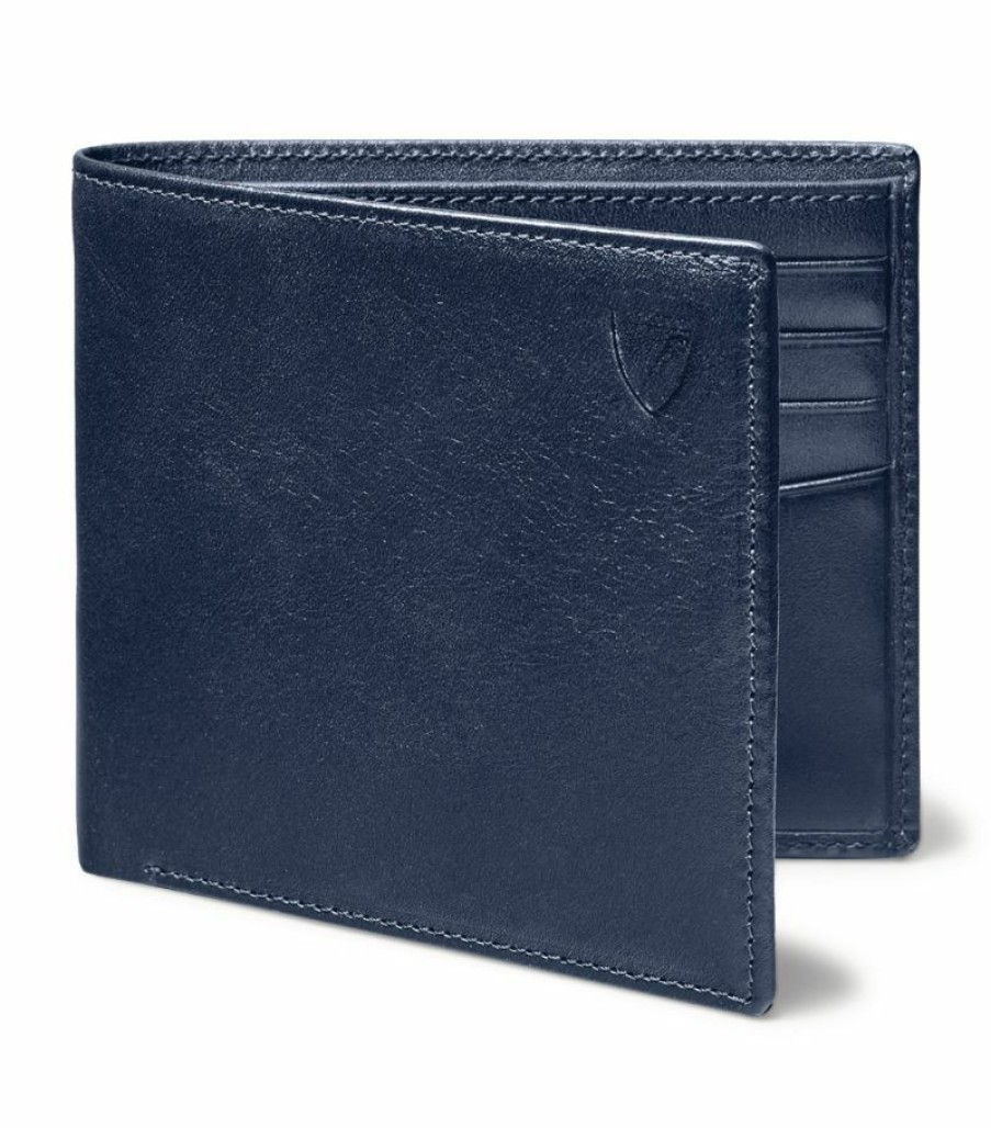 Men * | Reasonable Price Aspinal Of London Leather Bifold Wallet