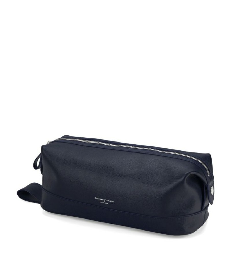 Travel Accessories * | Quality Guarantee Aspinal Of London Classic Wash Bag